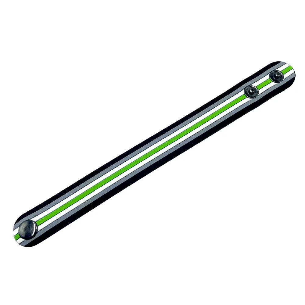 Agender Striped Rubber Bracelet