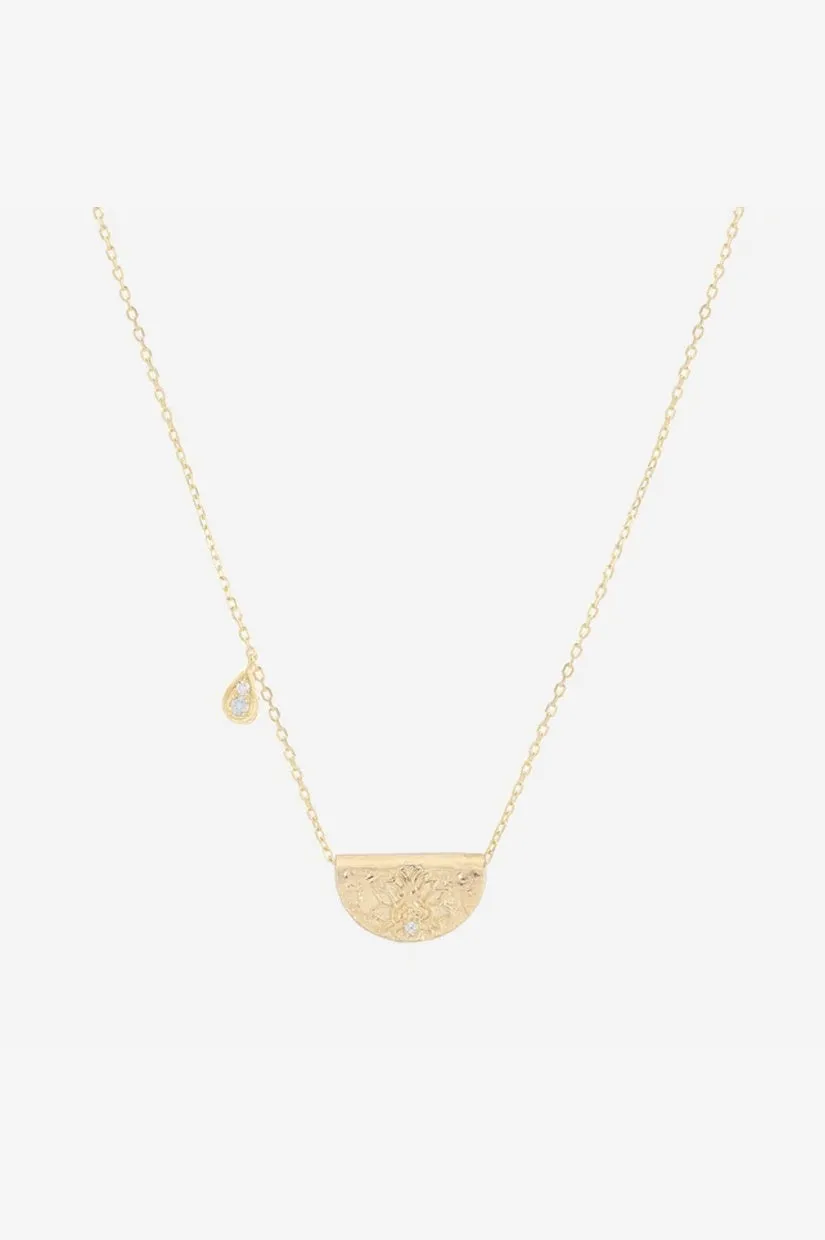 By Charlotte Love Deeply Necklace - Gold