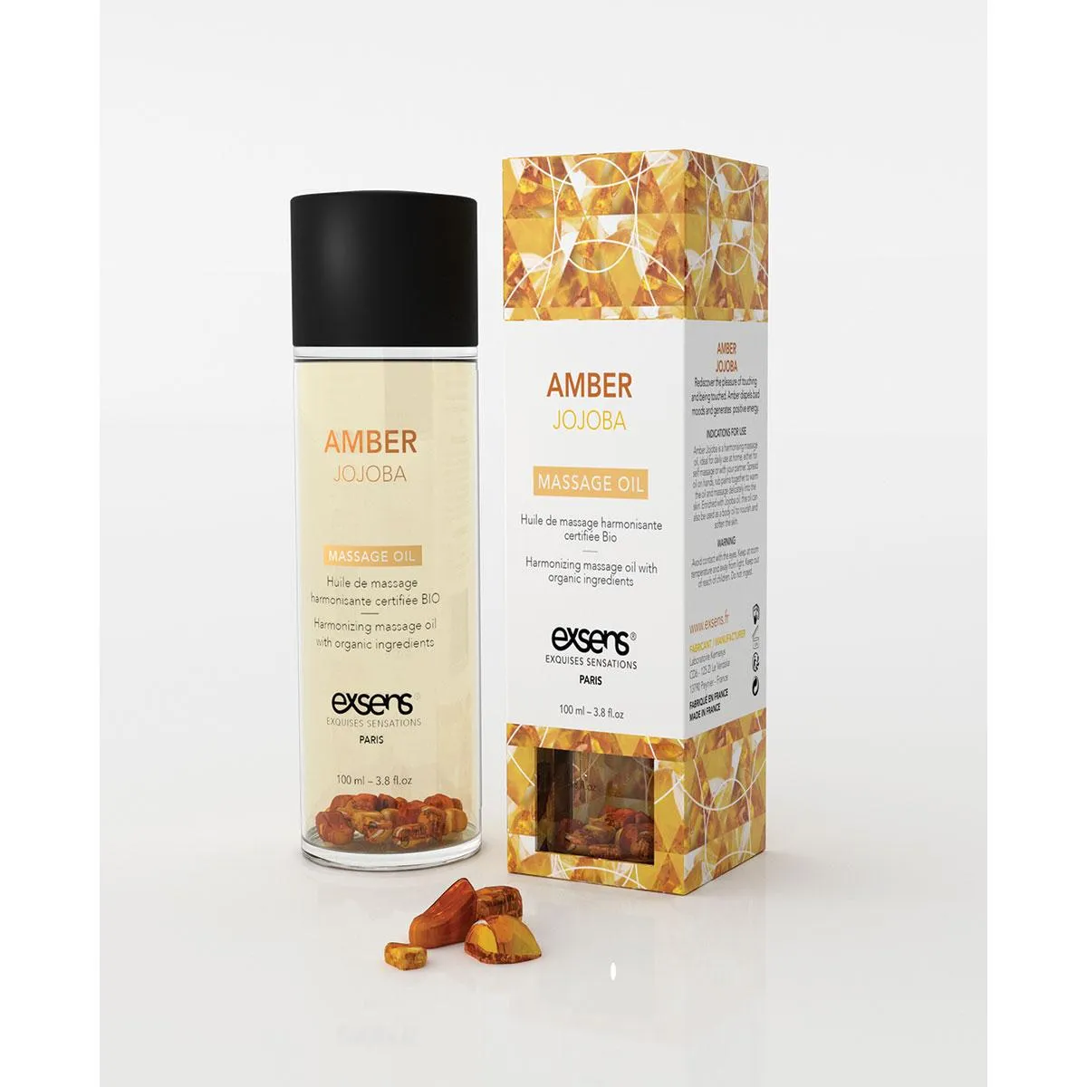 Exsens Massage Oil - Amber Jojoba 100ml