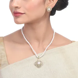 Karuna Waani Zircon  Pendant  Set